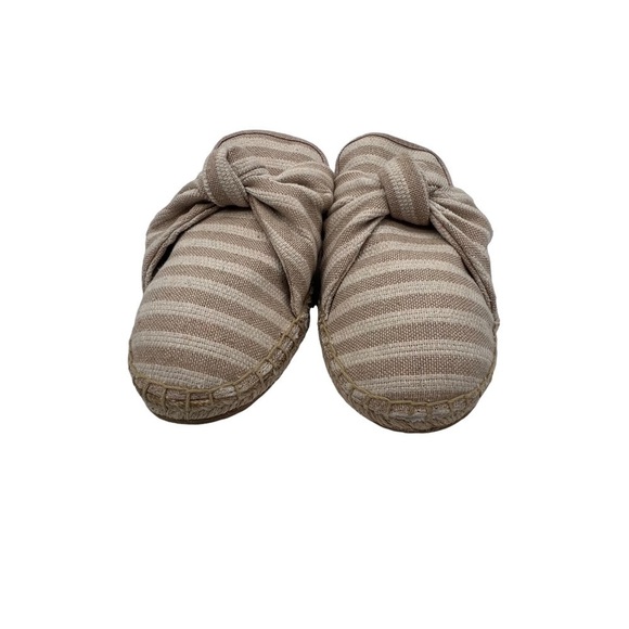 Circus By Sam Edelman Luciana Tan Striped Espadrille Mules Size 11 Women’s - Picture 3 of 8